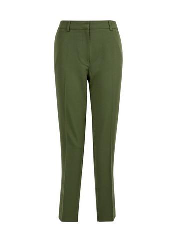 Dorothy Perkins Forest Green Ankle Grazer Trousers