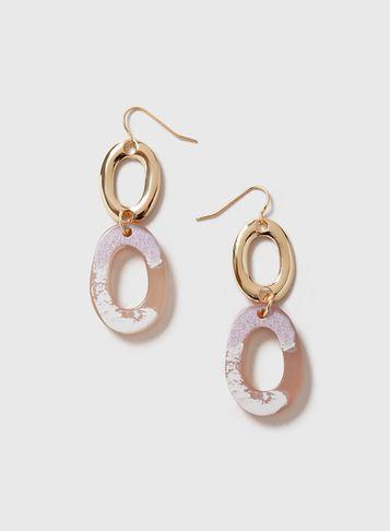 Dorothy Perkins Circle Link Earrings