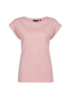 Dorothy Perkins Blush Organic Roll Sleeve T-shirt