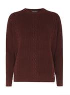 Dorothy Perkins *tall Red Cable Front Jumper