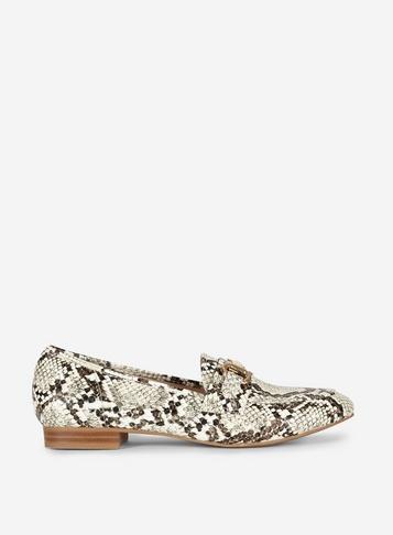 Dorothy Perkins Multi Colour Snake Print Lilo Loafers