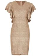 Dorothy Perkins *tenki Gold Party Bodycon Dress