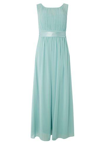 Dorothy Perkins *showcase Petite Green Thyme Maxi Dress
