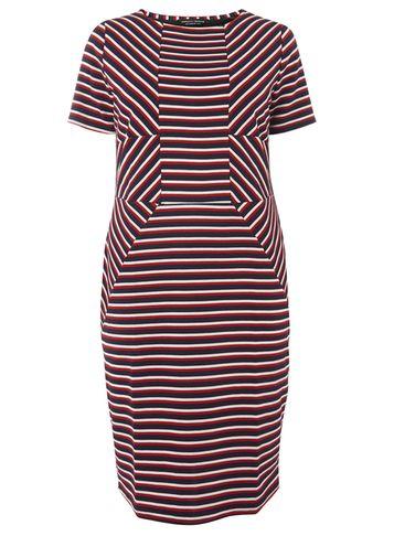 Dorothy Perkins *dp Curve Red Stripe Dress