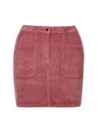 Dorothy Perkins *dp Curve Rose Cord Pocket Mini Skirt
