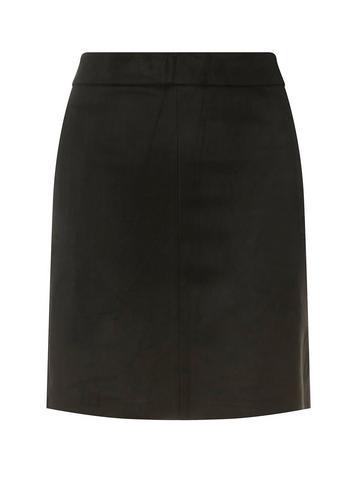 Dorothy Perkins Black Suedette Skirt