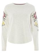 Dorothy Perkins *only Oatmeal Embroidered Jumper