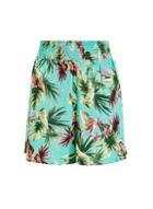 Dorothy Perkins *dp Beach Jade Tropical Print Shorts