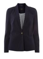 Dorothy Perkins *vero Moda Navy Button Blazer