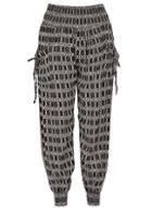 Dorothy Perkins *izabel London Multi Black Trousers