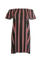 Dorothy Perkins *quiz Striped Bardot Tunic Dress