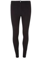 Dorothy Perkins *tall Black Textured Bengaline Trousers