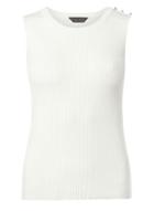 Dorothy Perkins Ivory Button Shoulder Shell Top