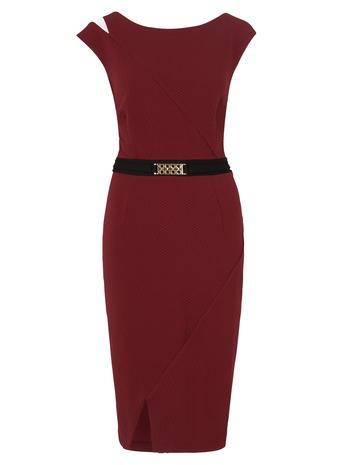 Dorothy Perkins *elise Ryan Textured Contrast Dress
