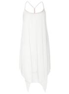 Dorothy Perkins White Hanky Hem Beach Dress