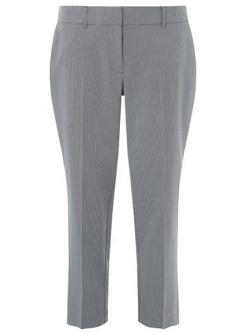 Dorothy Perkins Navy Wave Ankle Grazer Trousers