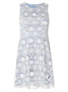 Dorothy Perkins Petite Blue Daisy Prom Dress