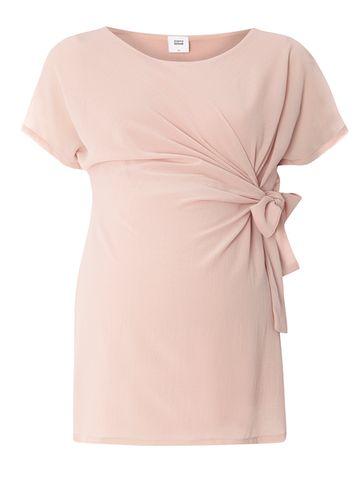 Dorothy Perkins *mamalicious Nude Knot Top