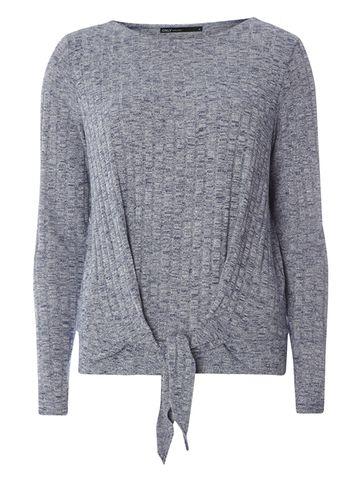 Dorothy Perkins *only Blue Knot Front Top