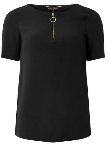 Dorothy Perkins Black O-ring T-shirt