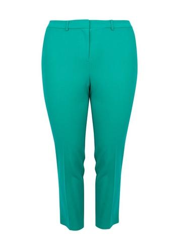 Dorothy Perkins *dp Curve Emerald Elastic Back Angle Grazer Trousers