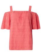 Dorothy Perkins *tall Pink All Over Lace Top