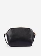 Dorothy Perkins Black Zip Top Cross Body Bag