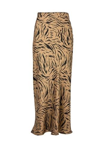 Dorothy Perkins Multi Colour Sienna Satin Midi Skirt