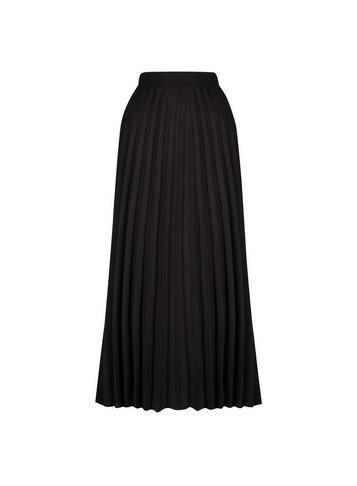 Dorothy Perkins *tall Black Pleated Skirt