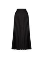 Dorothy Perkins *tall Black Pleated Skirt