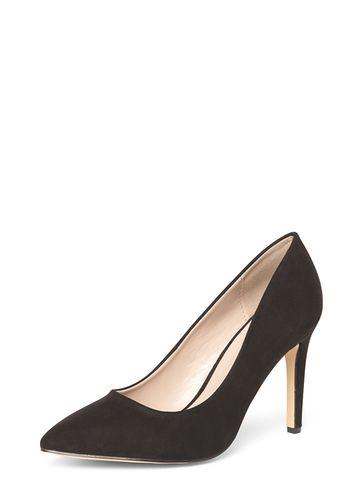 Dorothy Perkins Wide Fit Black 'emily' Court Shoes