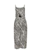 Dorothy Perkins *dp Beach Black Leopard Print Jumpsuit