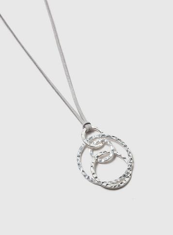 Dorothy Perkins Grey Link Drop Necklace