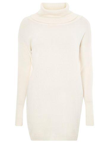 Dorothy Perkins Cream Cowl Neck Jumper