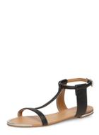 Dorothy Perkins Black Flat Minimal Sandals