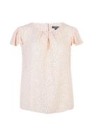 Dorothy Perkins *billie & Blossom Curve Blush Angel Sleeve Top