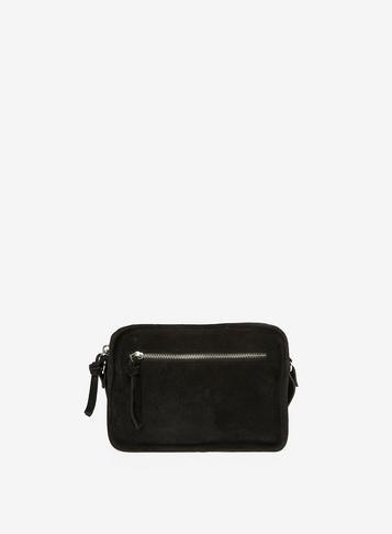 Dorothy Perkins *pieces Black Gaya Suede Bag