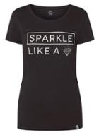 Dorothy Perkins *only Play Black Mina Fitted T-shirt