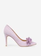 Dorothy Perkins Wide Fit Lilac 'daylily' Court Shoes