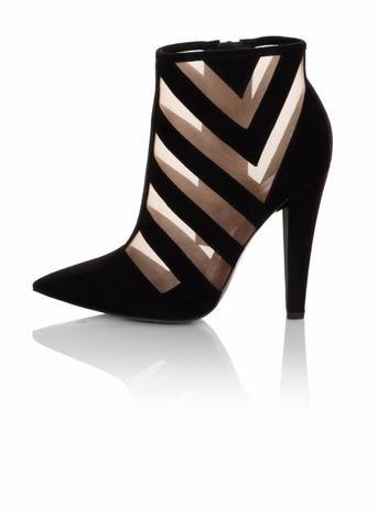 Dorothy Perkins *paper Dolls Black 'kravitz' Shoes