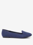 Dorothy Perkins Wide Fit Navy 'panda' Slipper Pumps