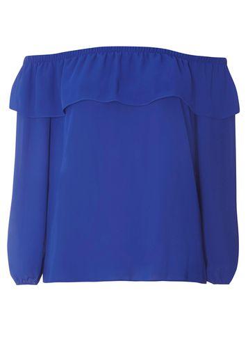 Dorothy Perkins Cobalt Bardot Top