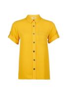 Dorothy Perkins Petite Yellow Utility Shirt