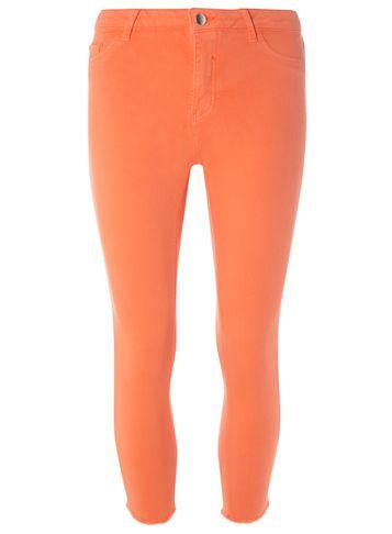 Dorothy Perkins Orange Raw Hem Skinny Fit Jeans
