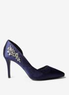 Dorothy Perkins Navy 'gigi' Embellished Court Shoes