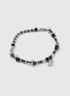 Dorothy Perkins Black And Blue Mix Bead Anklet