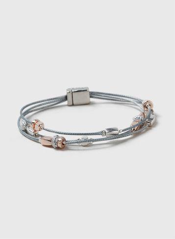 Dorothy Perkins Grey Cord Wristwear