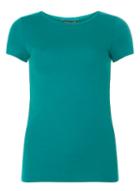 Dorothy Perkins Green Cotton T-shirt