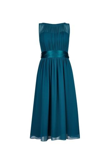 *showcase Forest Green Bethany Midi Dress