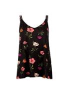 Dorothy Perkins Black Floral Print Swing Camisole Vest